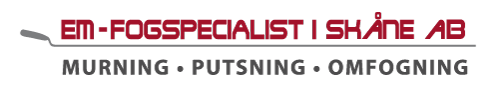 EM Fogspecialist i Skåne AB logotyp