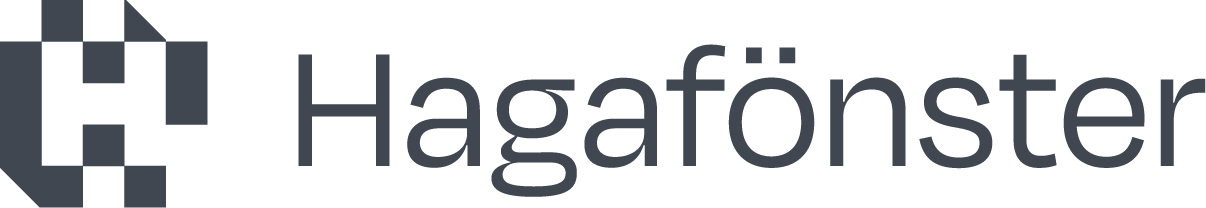 Hagafönster AB logotyp