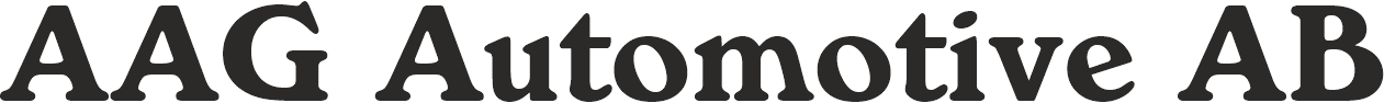 AAG Automotive AB logotyp