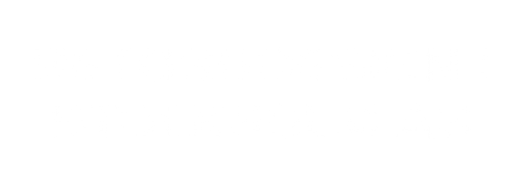 Betongdesign i Stockholm-Mälardalen AB logotyp