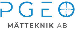 PGEO MÄTTEKNIK AB logotyp