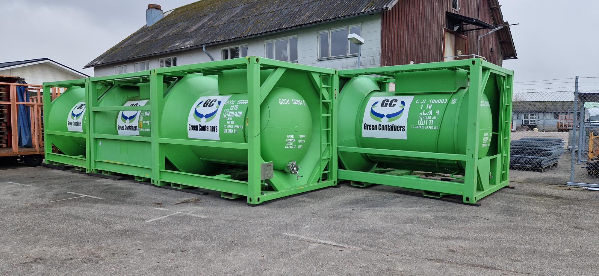 Green Containers 1999 AB logotyp