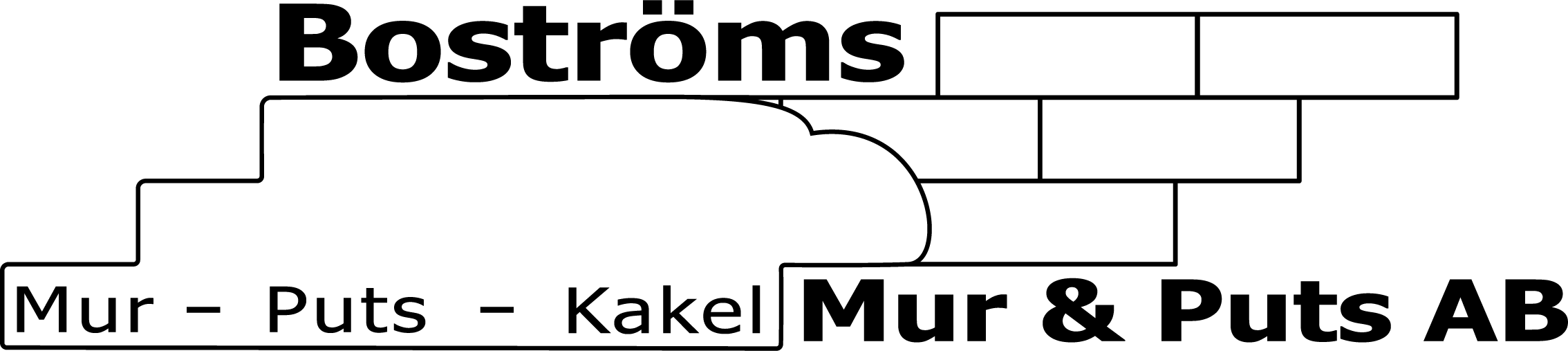 Boströms Mur och Puts AB logotyp