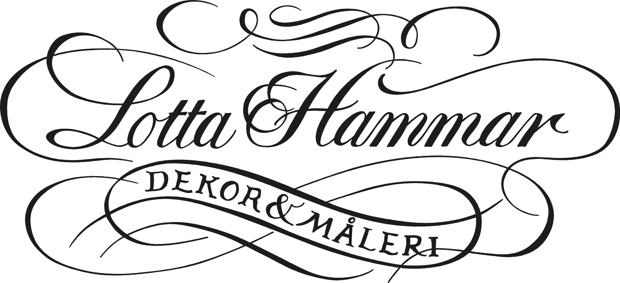 Lotta Hammar Dekor & Måleri AB logotyp