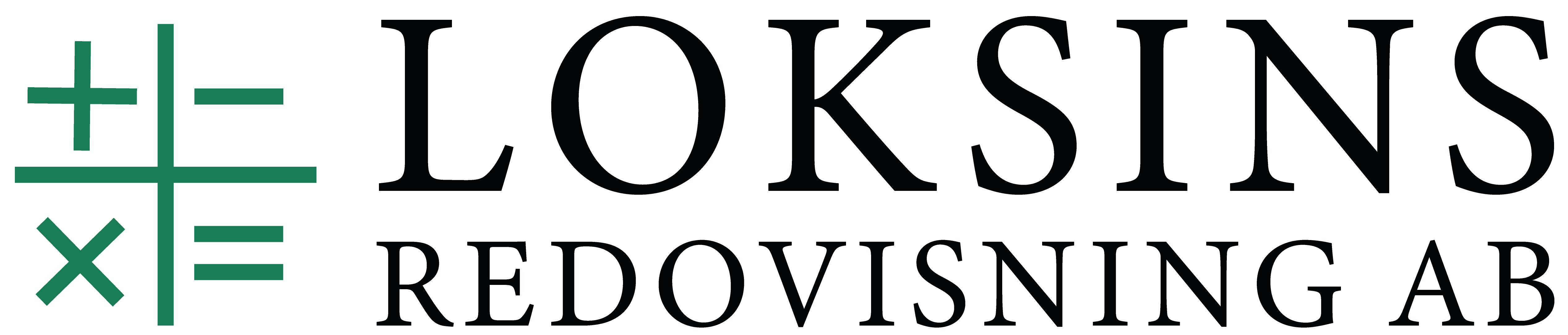Loksins Redovisning AB logotyp