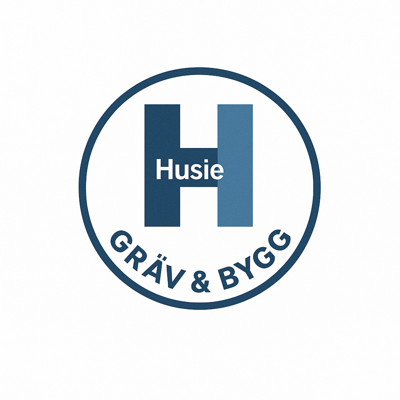 Husie Gräv & Bygg AB logotyp