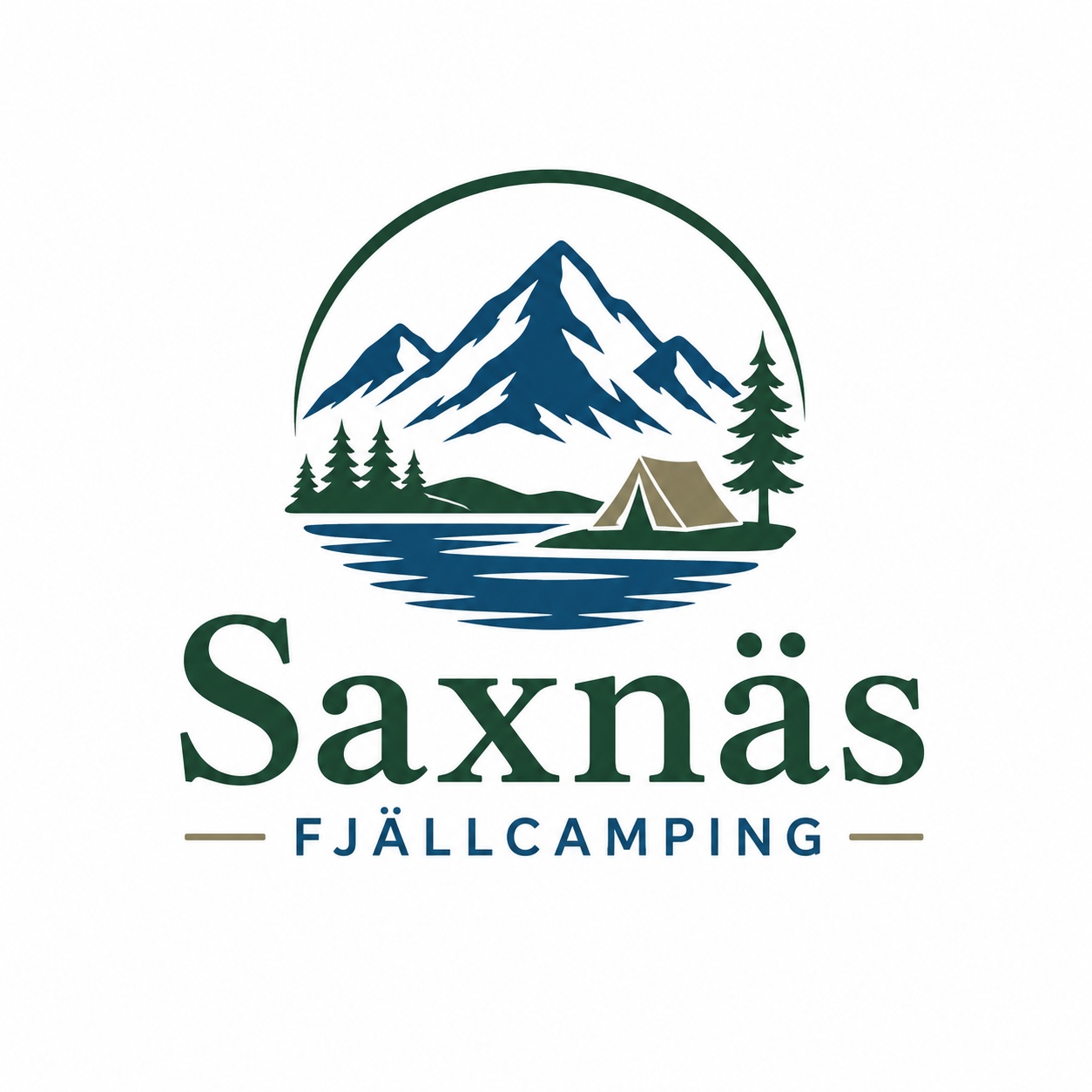 Saxnäs Fjällcamping Aktiebolag logotyp