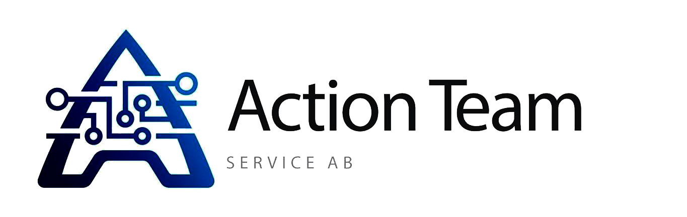 Action Team service AB logotyp