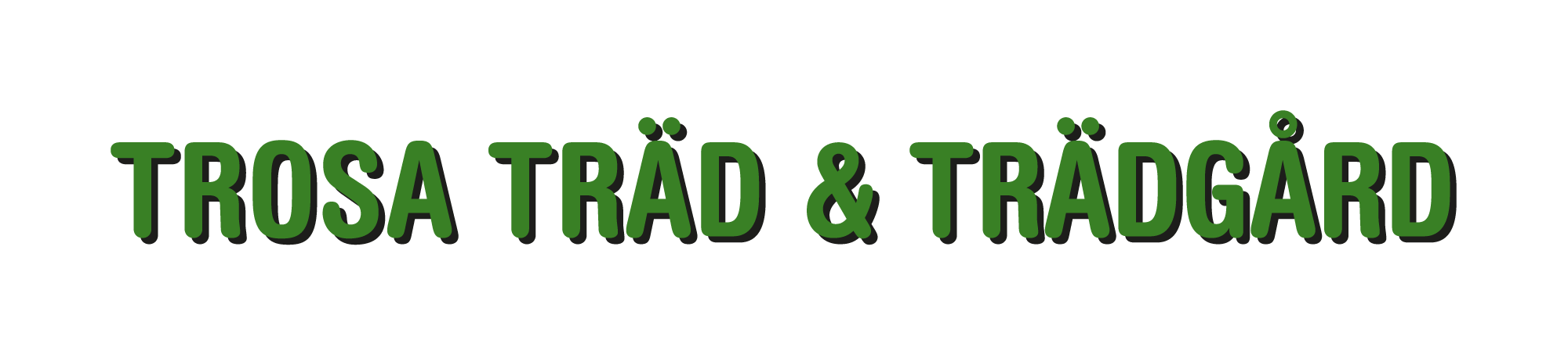 Trosa Träd&Trädgård AB logotyp