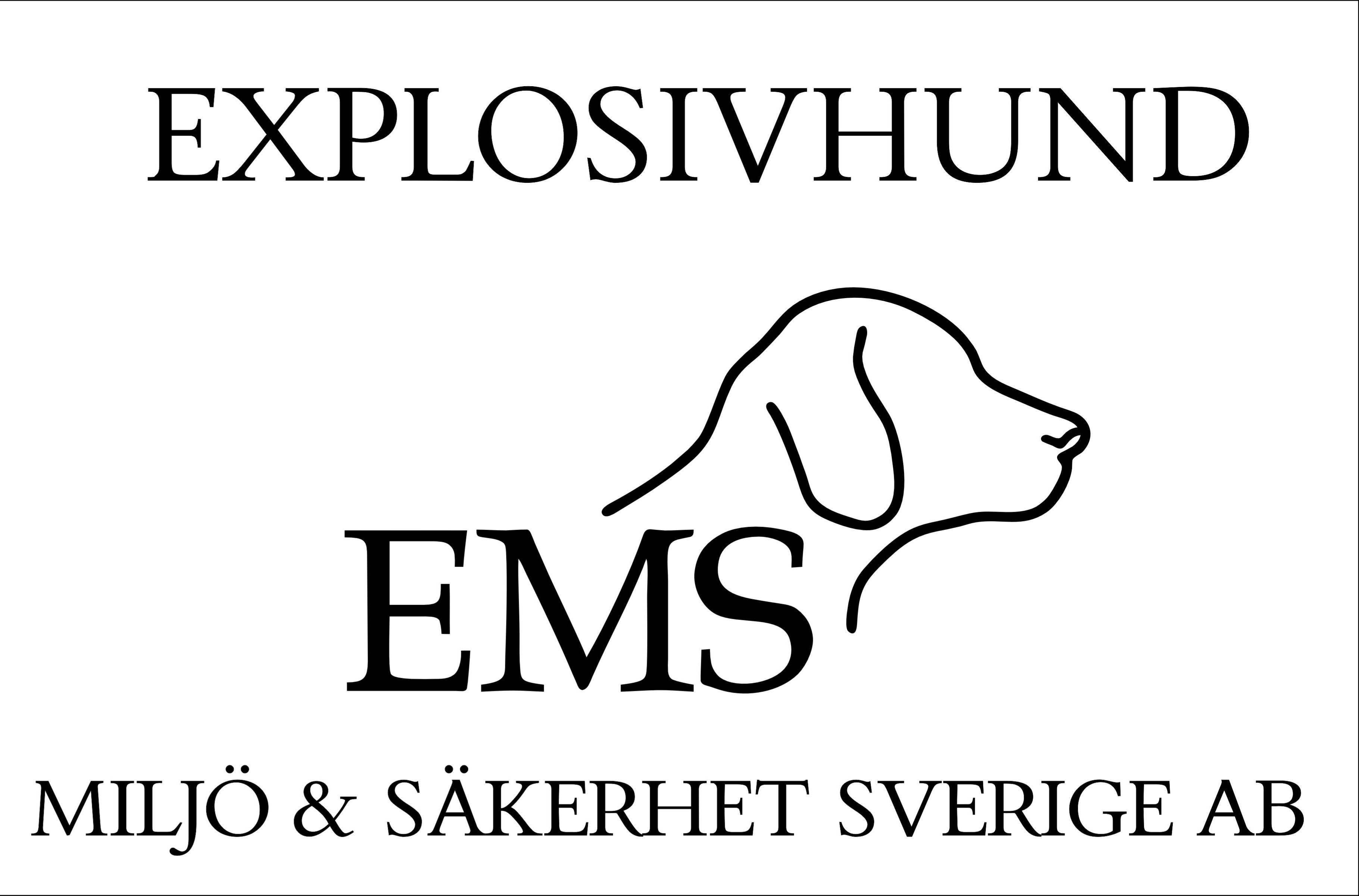 Explosivhund Miljö & Säkerhet Sverige AB logotyp