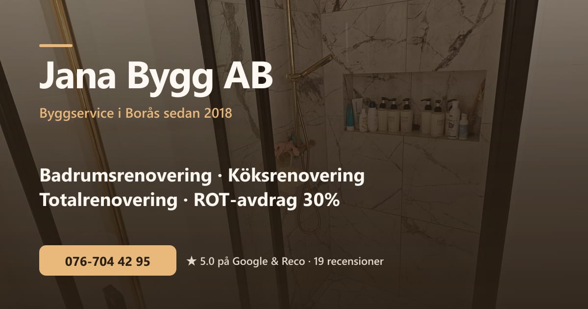 Jana Bygg AB logotyp
