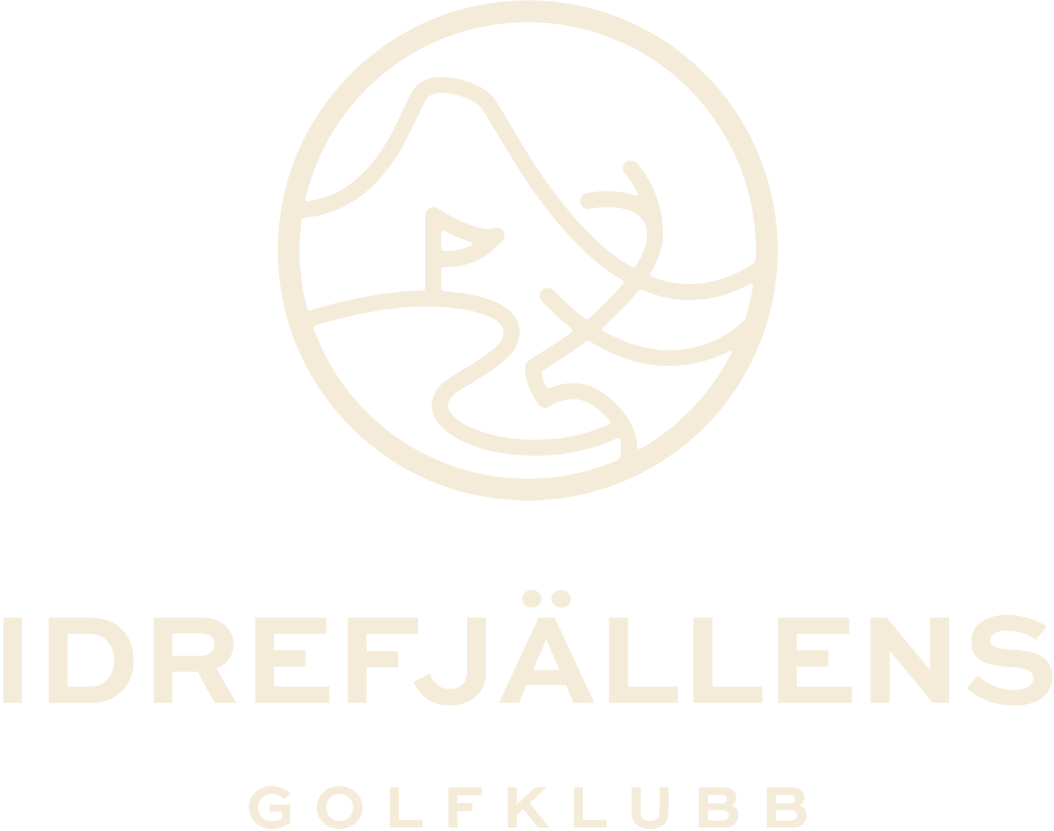 Idrefjällens Golfbana AB logotyp