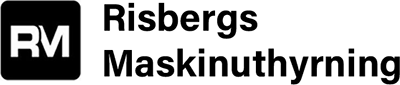 Risbergs Maskinuthyrning AB logotyp