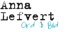 ANNA LEFVERT ORD & BILD AB logotyp