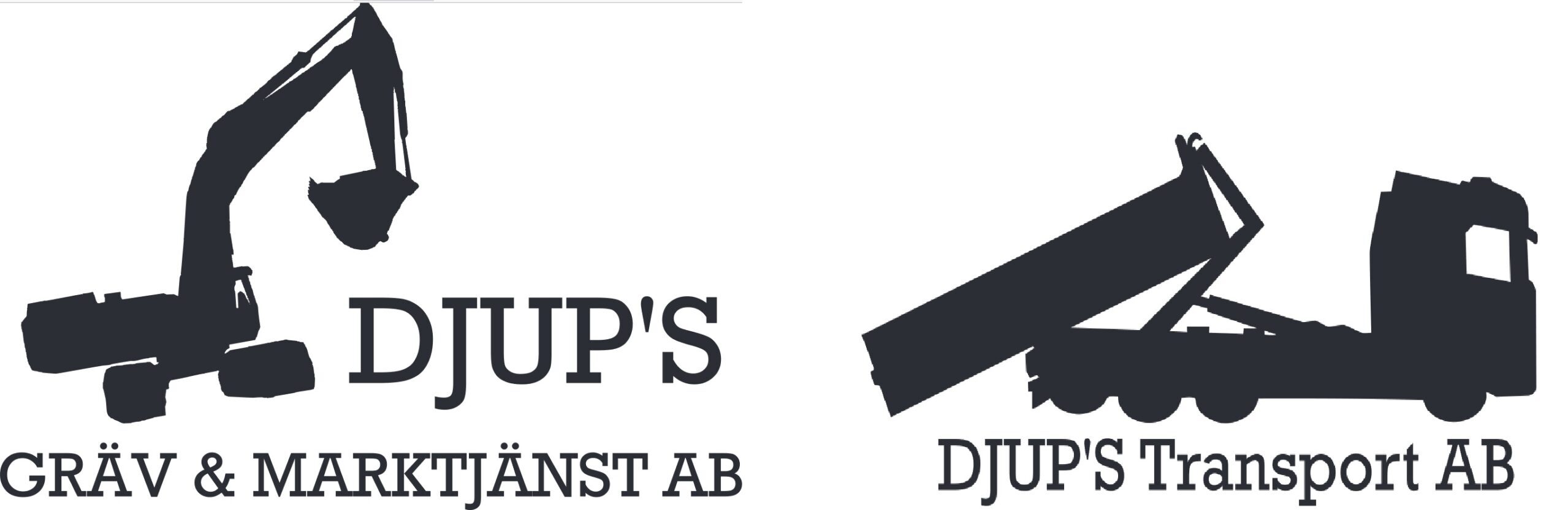 Djups Gräv & Marktjänst AB logotyp