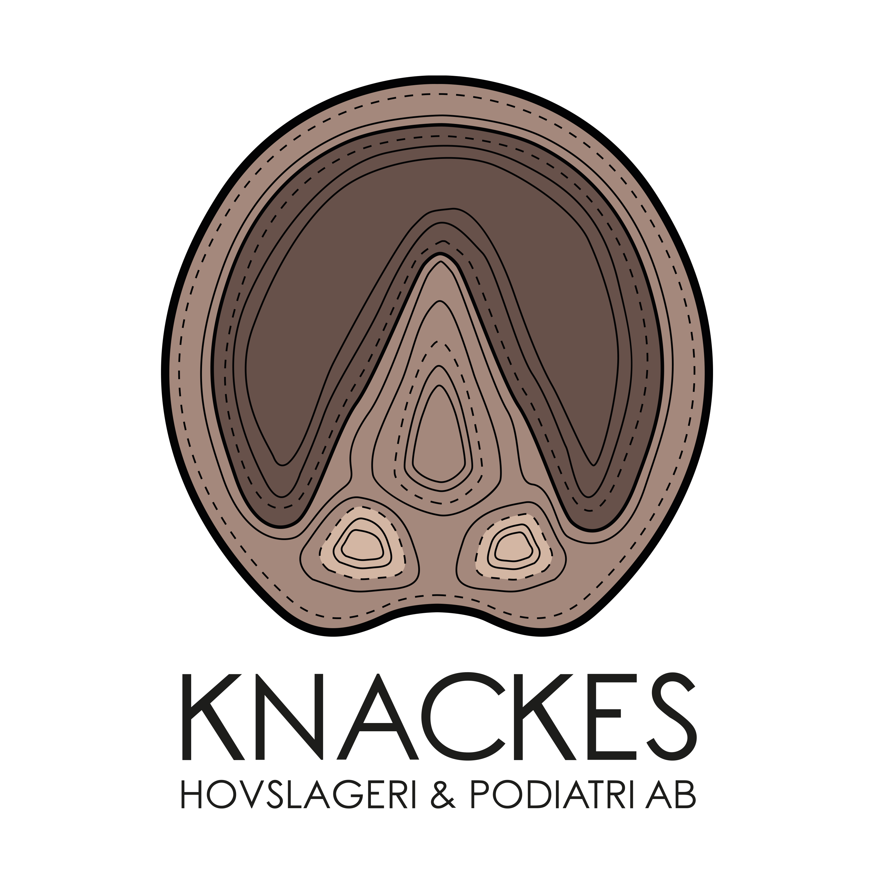 Knackes Hovslageri AB logotyp