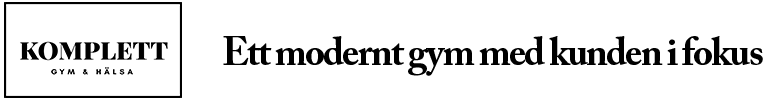 Bjäre komplett gym & hälsa AB logotyp
