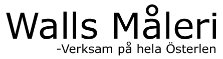 Walls Måleri i Brösarp AB logotyp