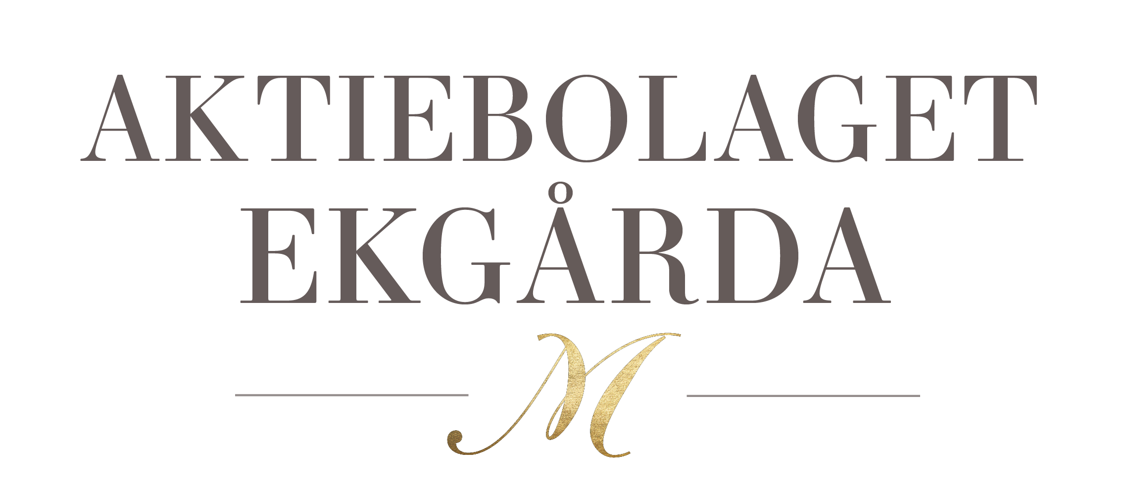 Aktiebolaget Ekgårda logotyp