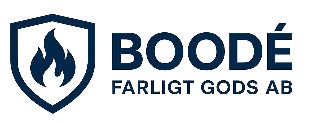 Boodé Farligt Gods AB logotyp