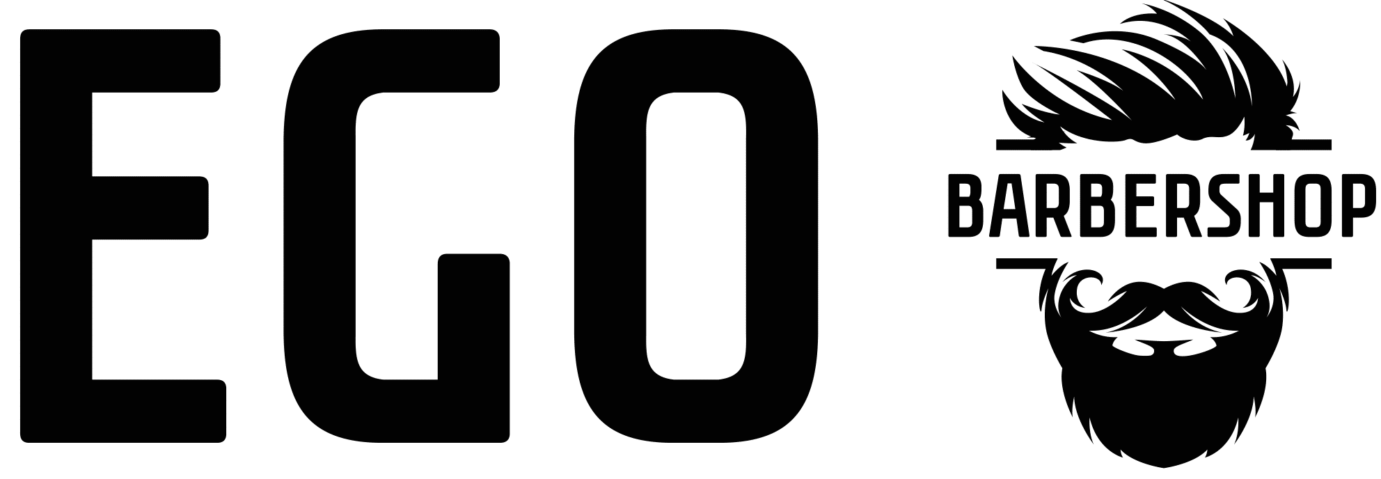 Egobarbershop AB logotyp