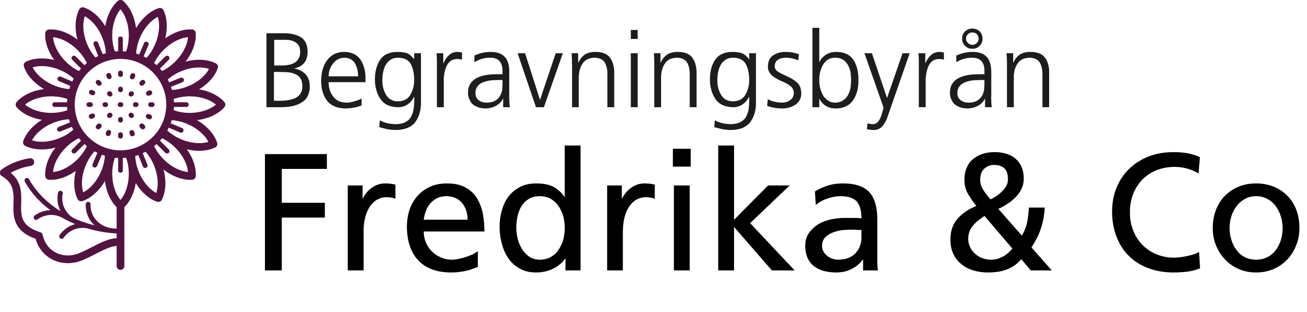 Begravningsbyrån Fredrika & Co AB logotyp
