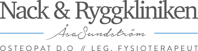 Nack & Ryggkliniken Osteopati Fysioterapi Åsa Sundström AB logotyp