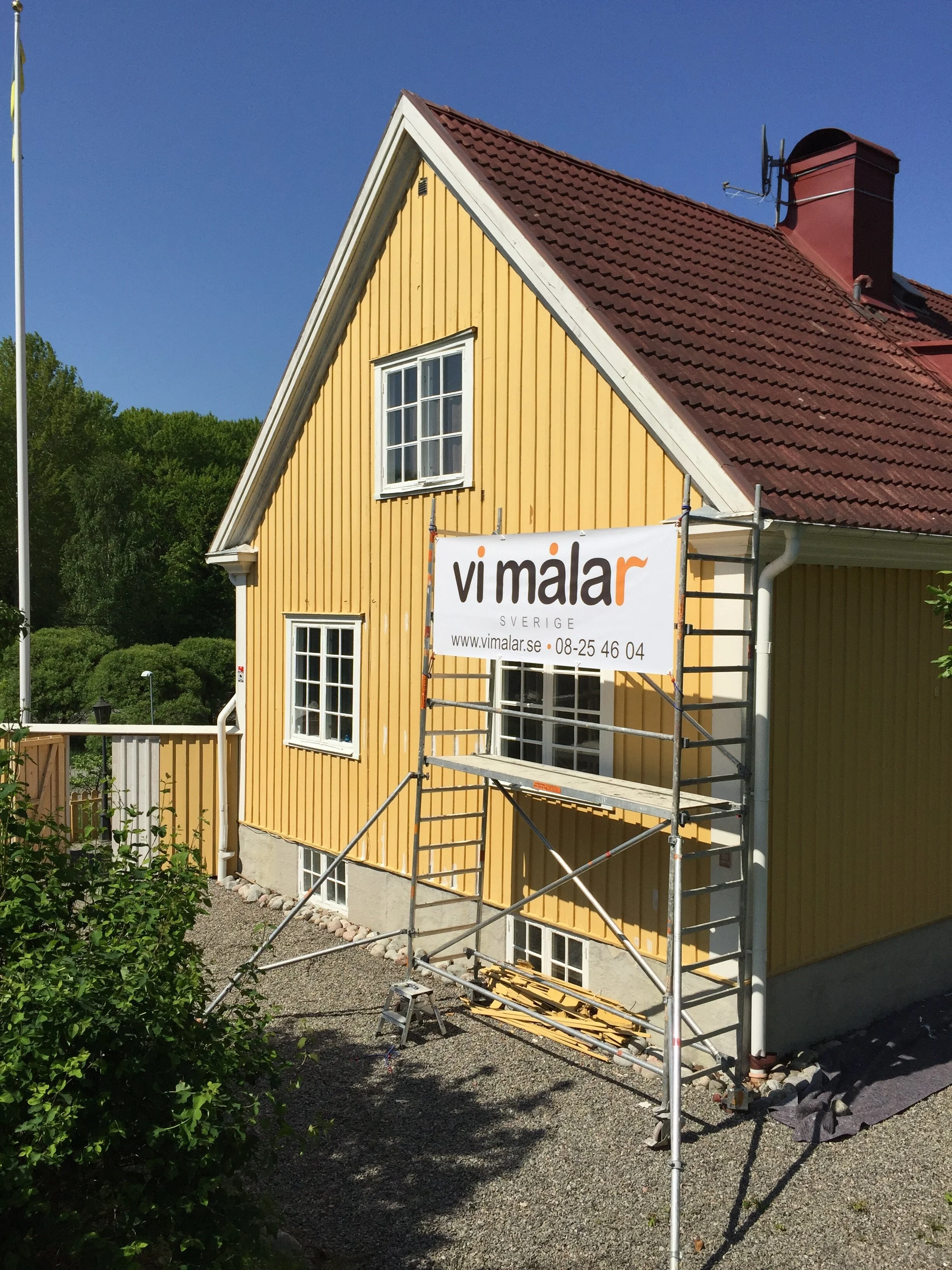 Vi 3 Målar Sverige AB logotyp