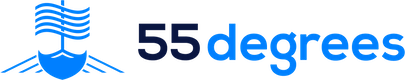 55 Degrees AB logotyp