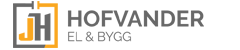 Jens Hofvander El & Bygg AB logotyp