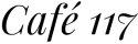 Café 117 AB logotyp