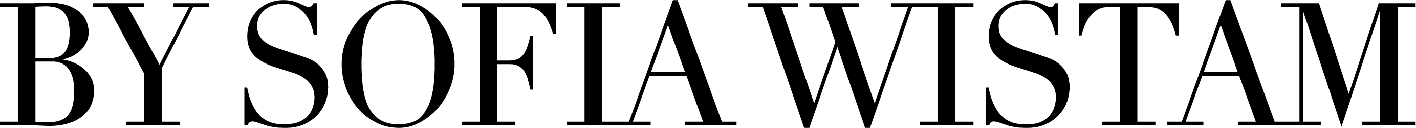 By Sofia Wistam AB logotyp