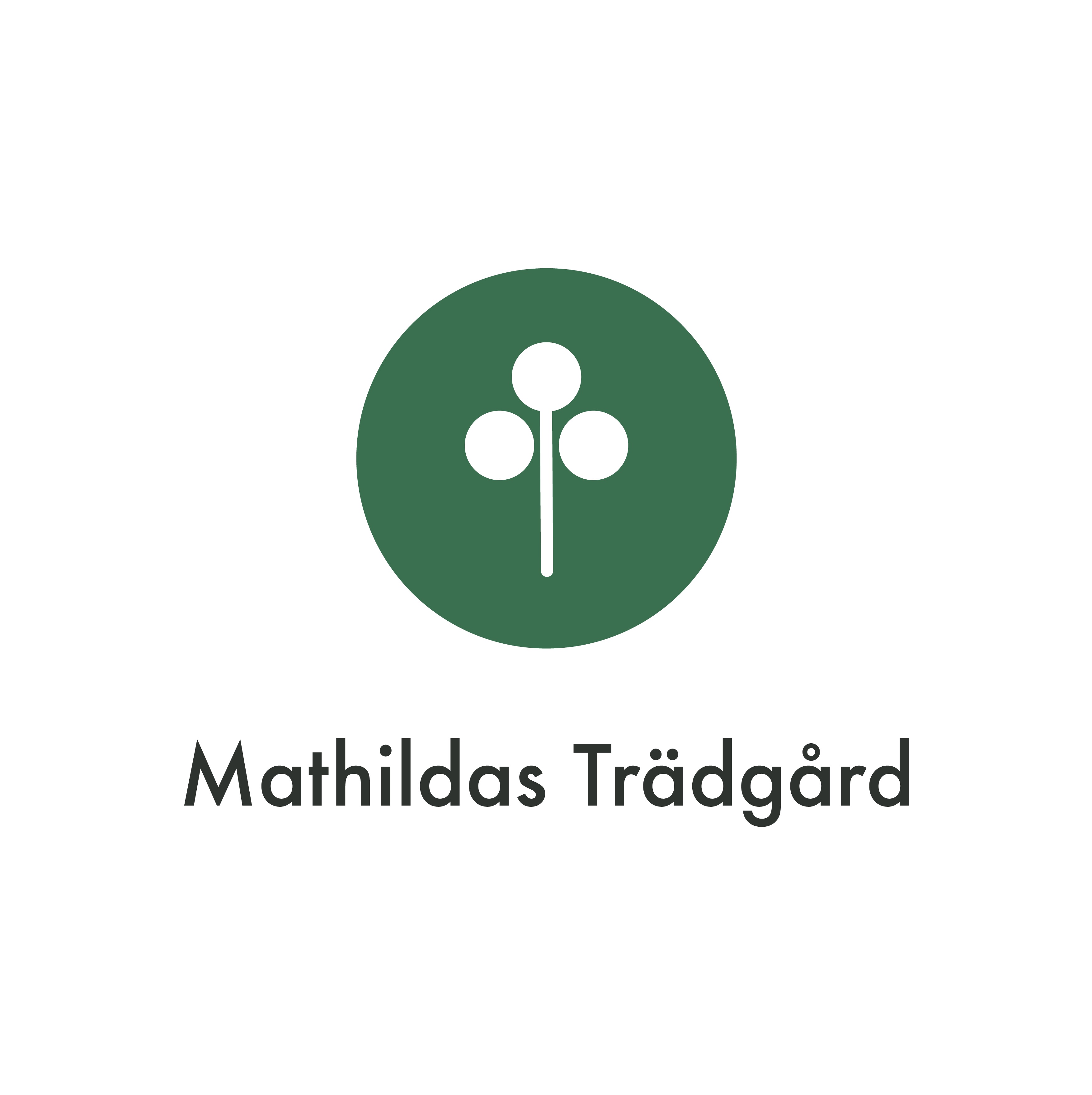 Mathildas trädgård AB logotyp