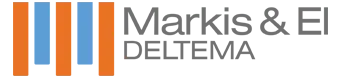 Deltema Markis & El AB logotyp