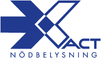 Xact Nödbelysning & Lighting AB logotyp
