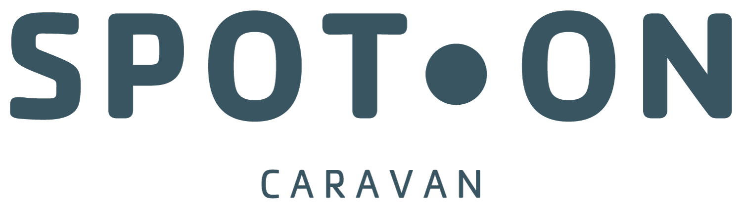 Spot on caravan AB logotyp