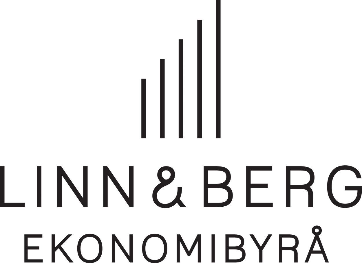 Linn & Berg Redovisning AB logotyp