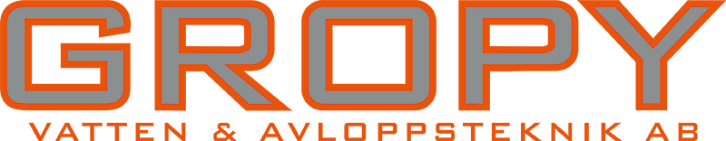 GROPY VATTEN & AVLOPPSTEKNIK AB logotyp
