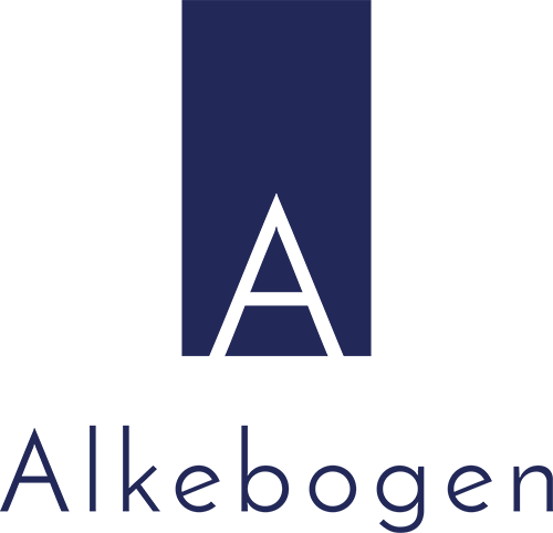 Alkebogen AB logotyp