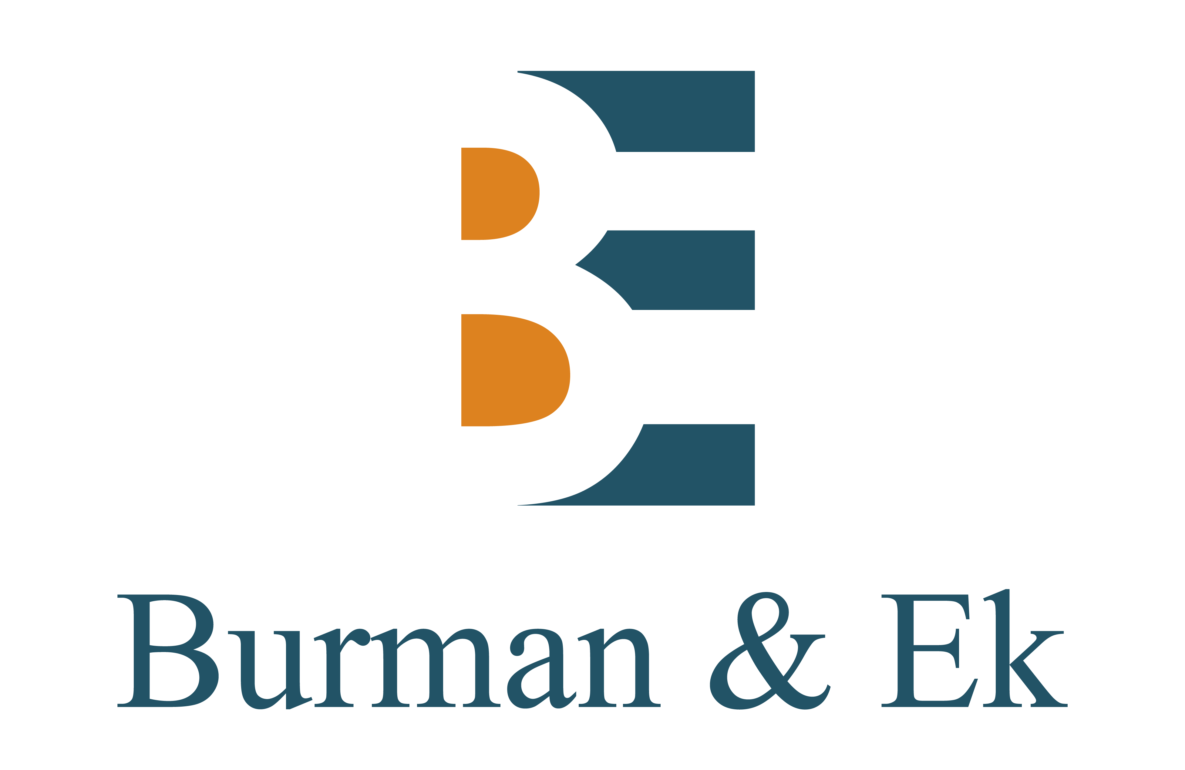 Burman & Ek AB logotyp