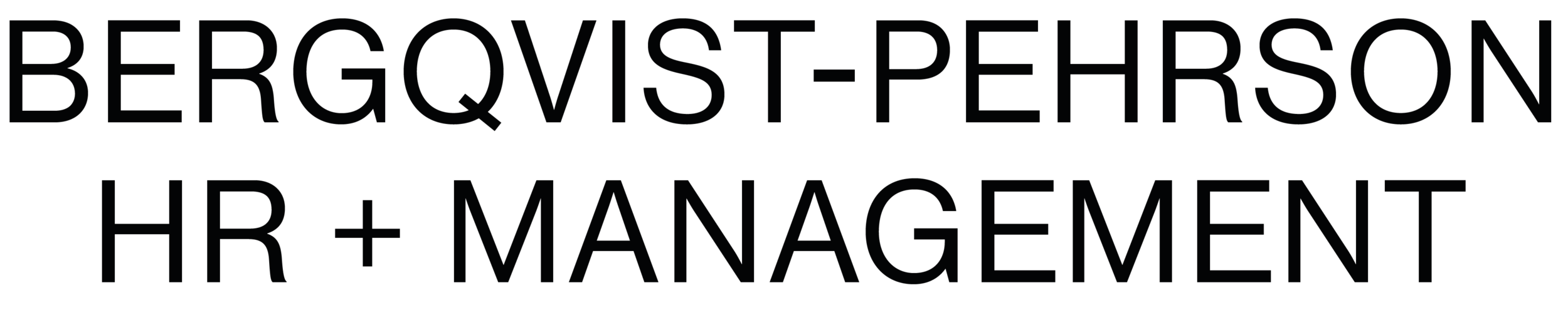 Bergqvist-Pehrson HR Management AB logotyp