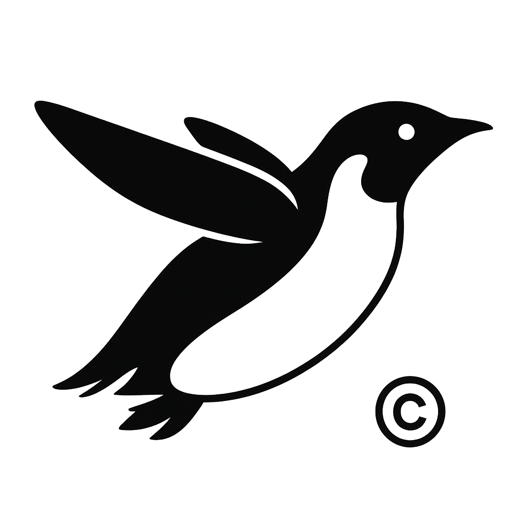 Flying penguin consulting AB logotyp