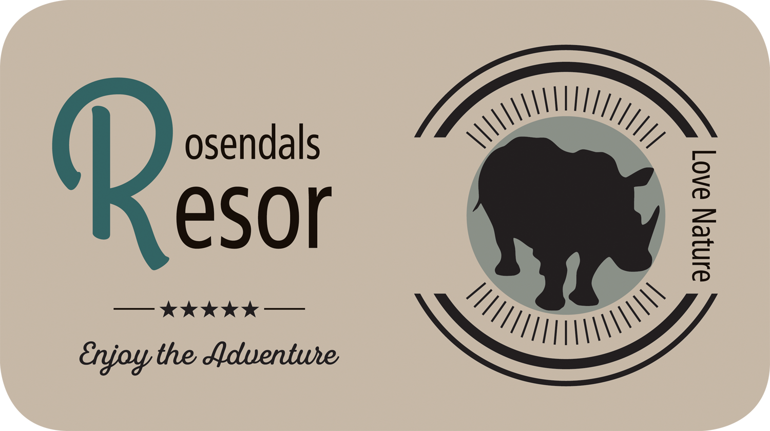 Rosendals Resor AB logotyp