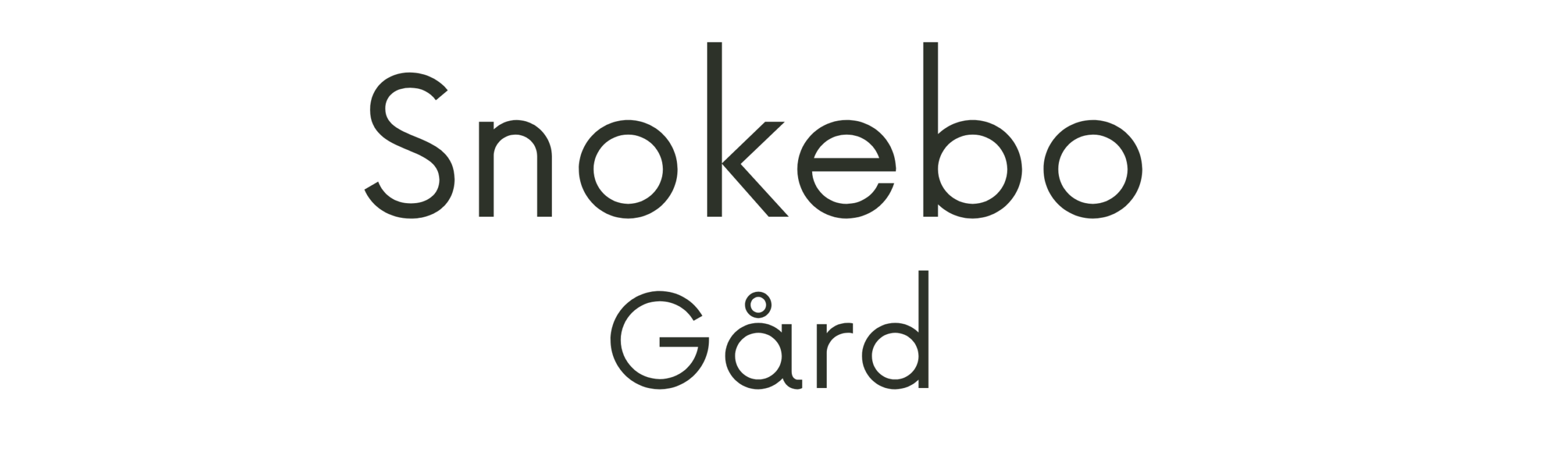 Snokebo Bygg & Stugor AB logotyp