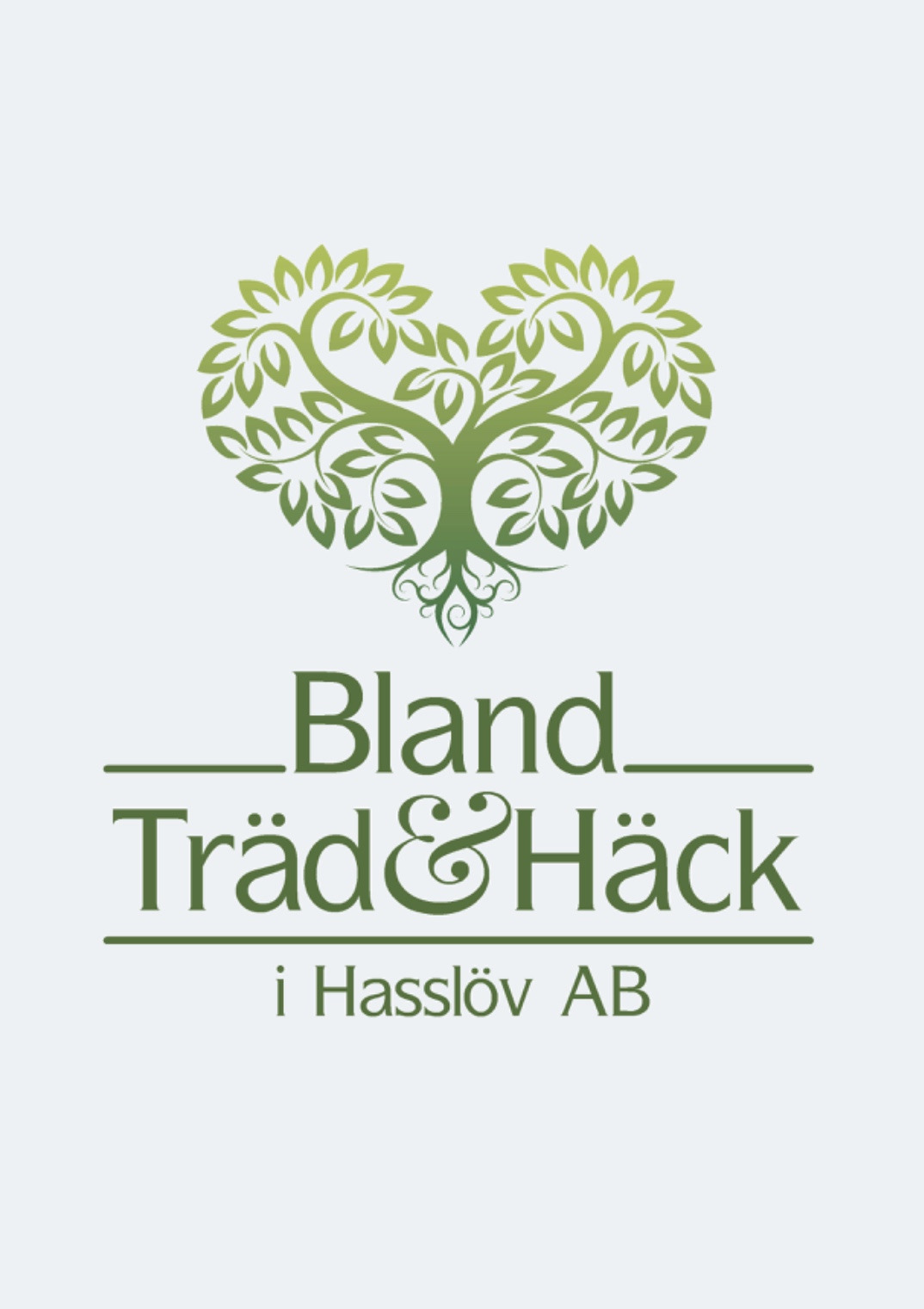 Bland Träd&Häck Handelsträdgård AB logotyp