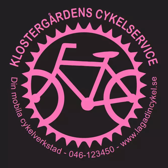 Klostergårdens cykelservice AB logotyp