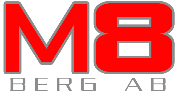 M8 Berg AB logotyp