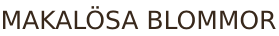 Makalösa Blommor Int AB logotyp