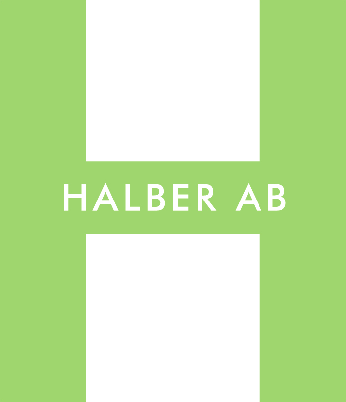 Halber AB logotyp