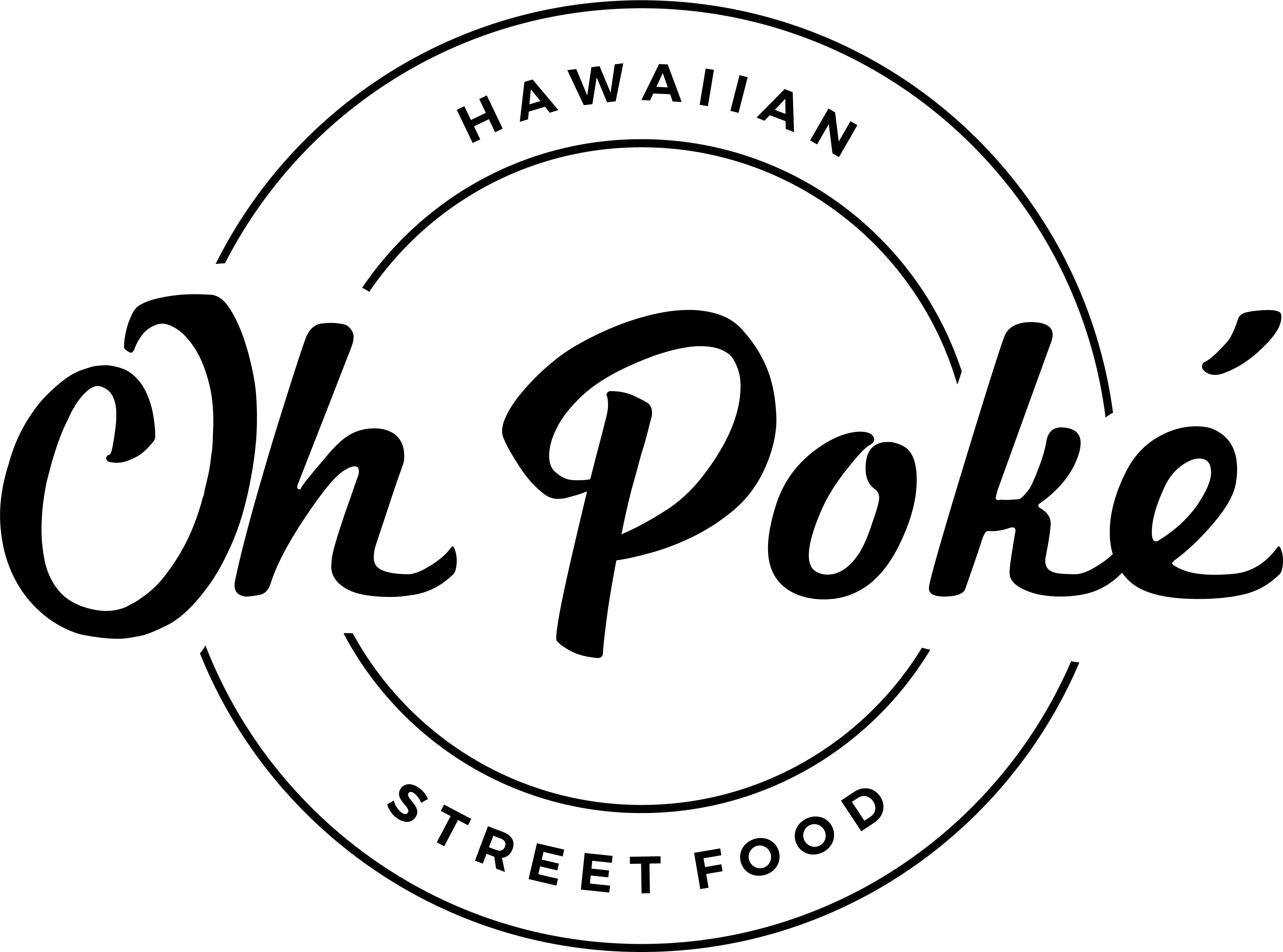 Oh Poké Nacka AB logotyp